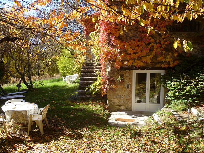 L'intérieur d'une chambre d'hôtes